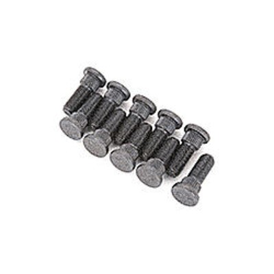 Moser 8030 Black Steel Wheel Studs 1/2-20X1.500 10-Pack .625 Knurl Perfo