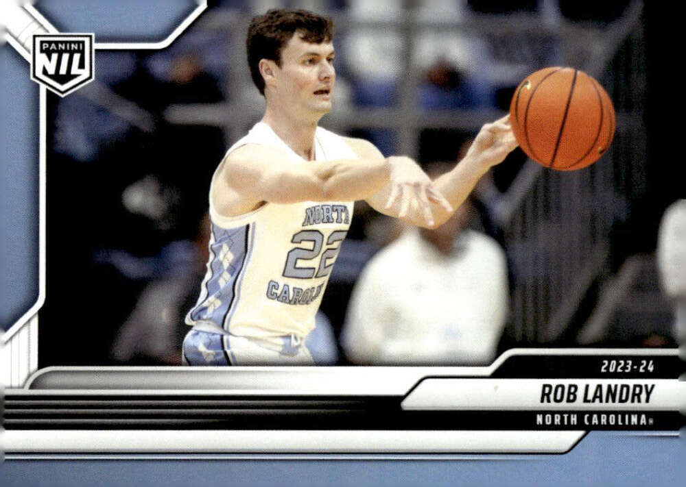 ROB LANDRY SP RC 2024 Panini Instant NIL Pre-ROOKIE #7 UNC PR:67 NCAA ID:107626