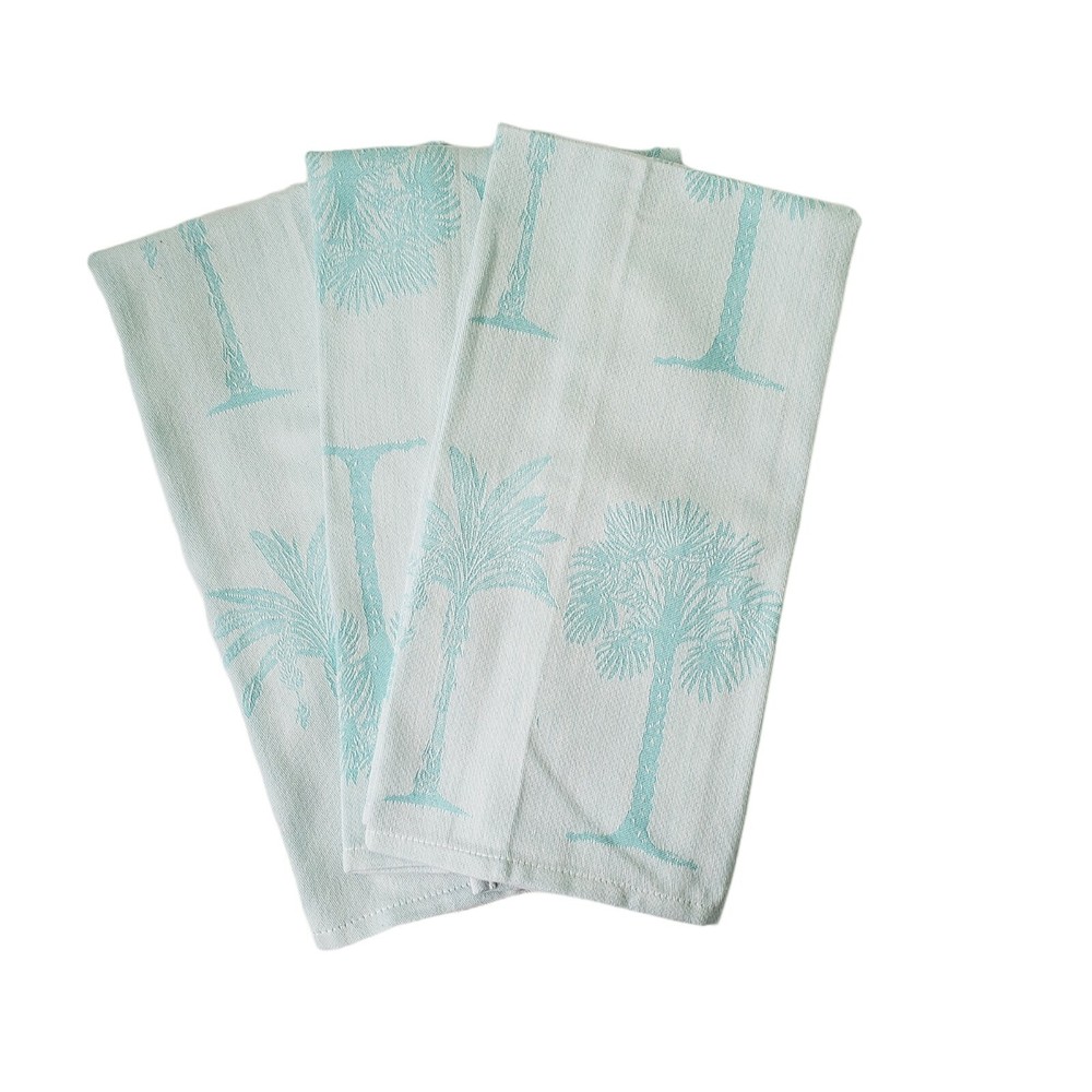 Trillium Designs 3-Piece Palm Tree Kitchen Towel Set