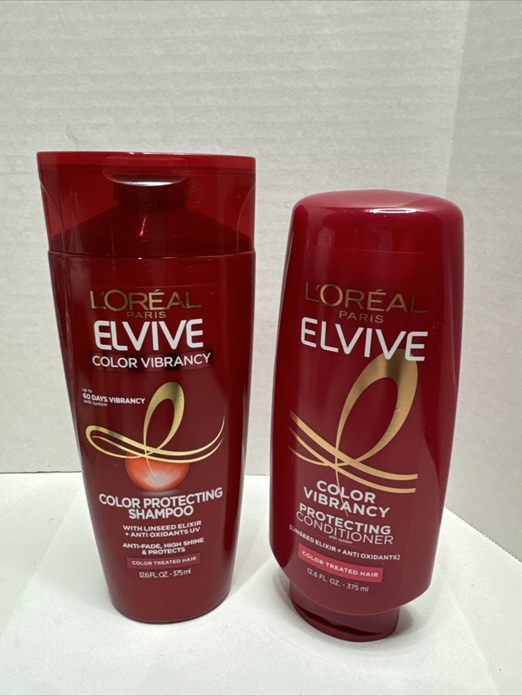 L'Oreal Paris Elvive Color Vibrancy Protecting Shampoo & Conditioner 12.6 fl oz