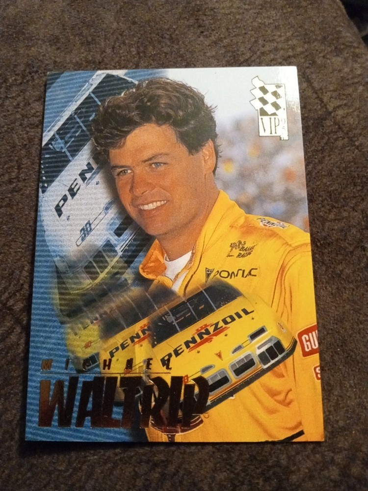 Michael Waltrip Pennzoil NASCAR Racing Collectible Trading Card