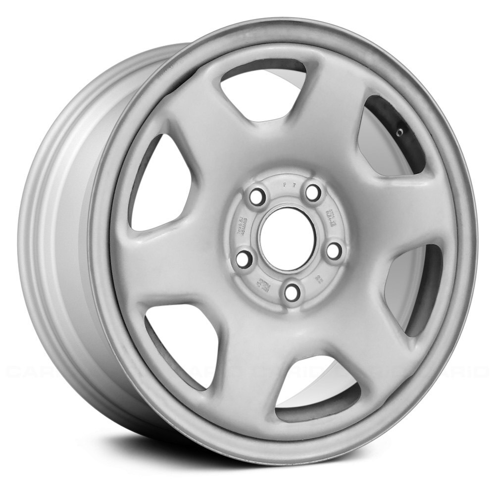 For Ford Escape 08-12 6 I-Spoke Silver 16x6.5 Steel Factory Wheel Remanufactured