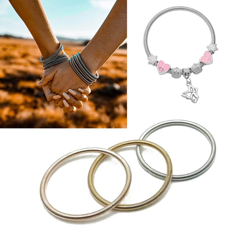 20x Unisex Stackable Bangle Wristbands for Versatile Jewelry Styling