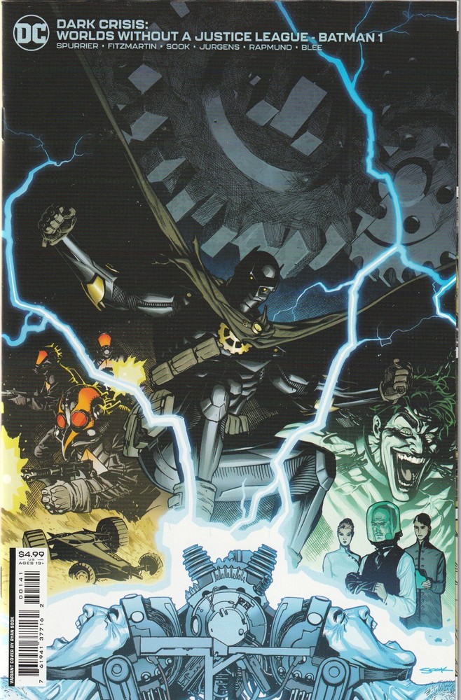 Worlds Without A Justice League Batman # 1 Cover B NM DC [L9]-image