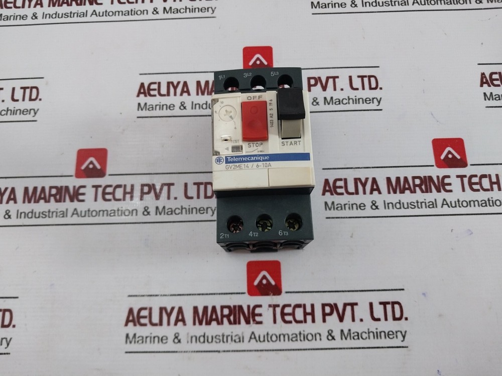 Schneider Electric GV2ME14 6-10A 690V Thermal Magnetic Motor Circuit Breaker