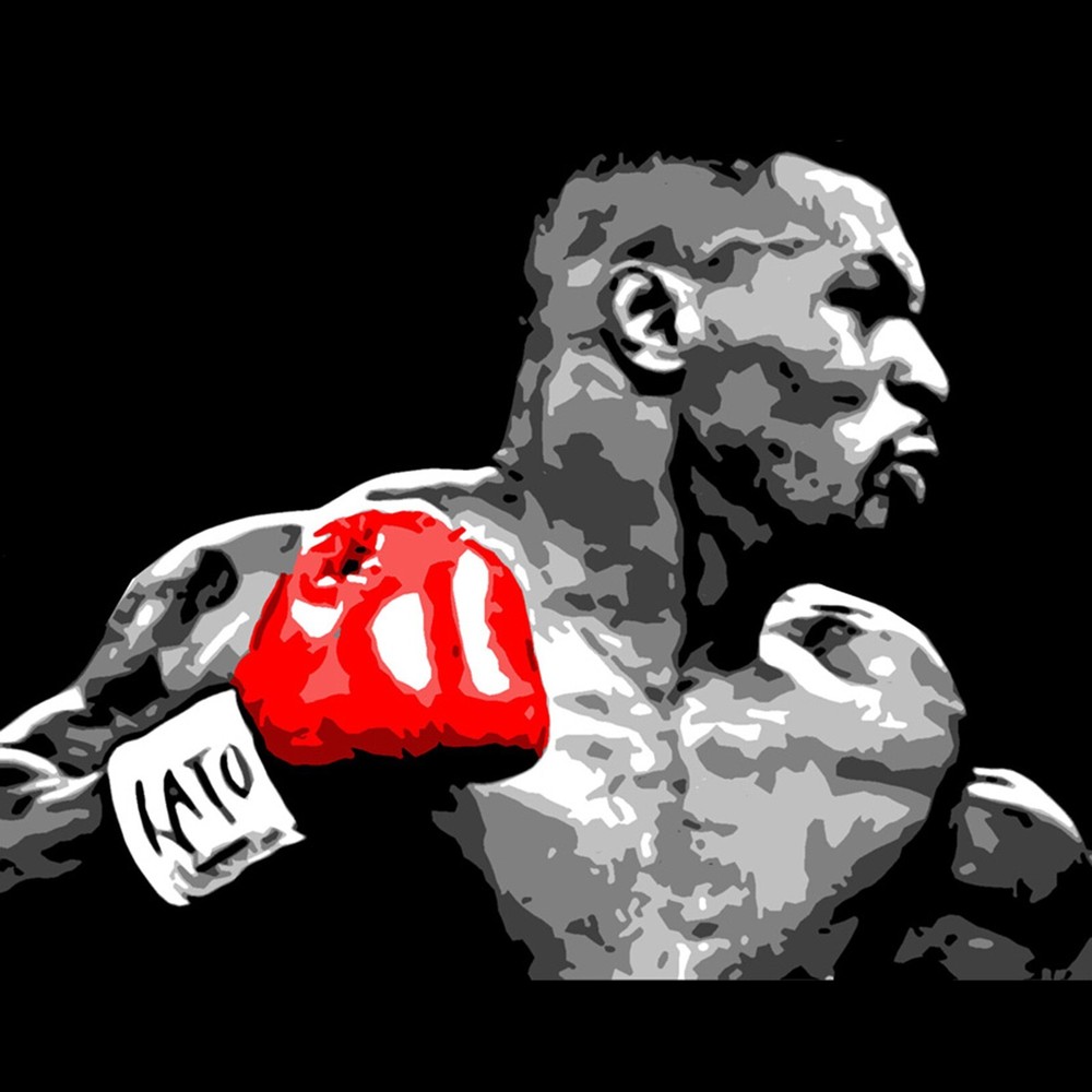 Mike Tyson Poster Wall Art Home Decor Photo Prints 16x16, 20x20, 24x24