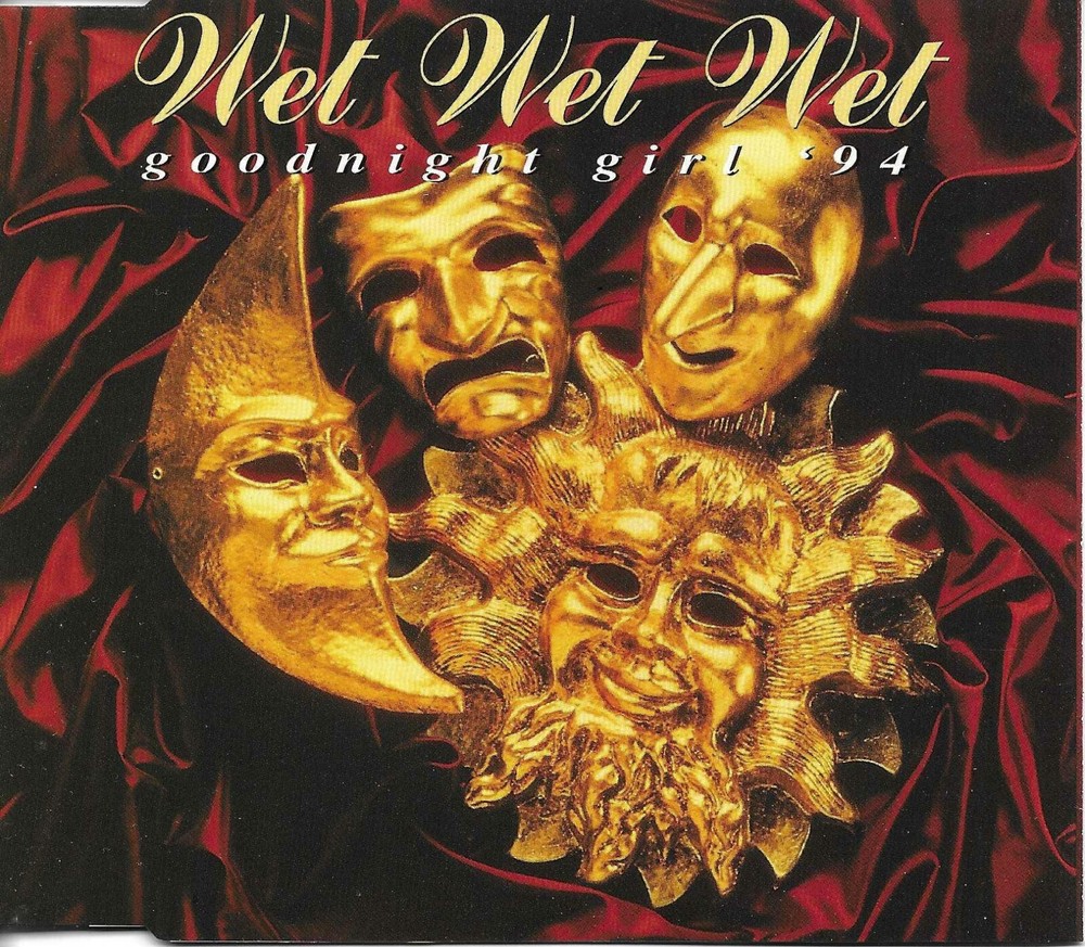 WET WET WET Goodnight Girl 94 & ORIGINAL & Love all Around LIVE CD single SEALED