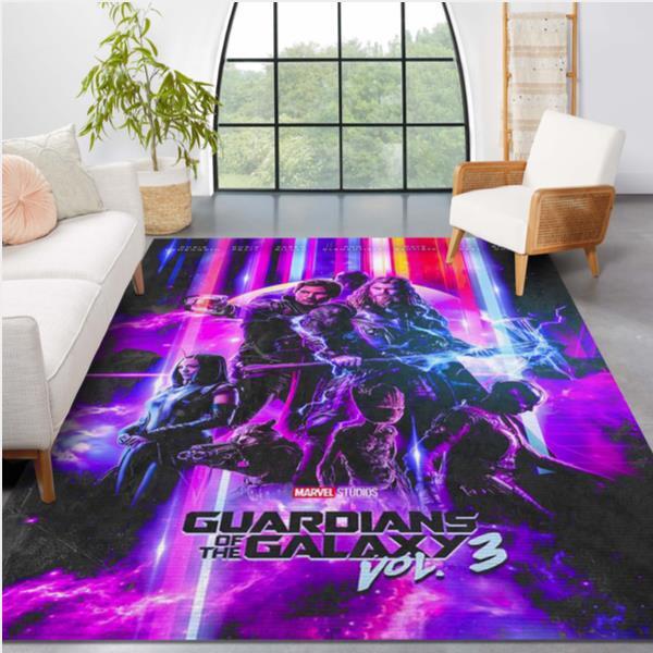 Guardians of the Galaxy Vol 3 Themed Bedroom Area Rug for Home and Floor Decor  