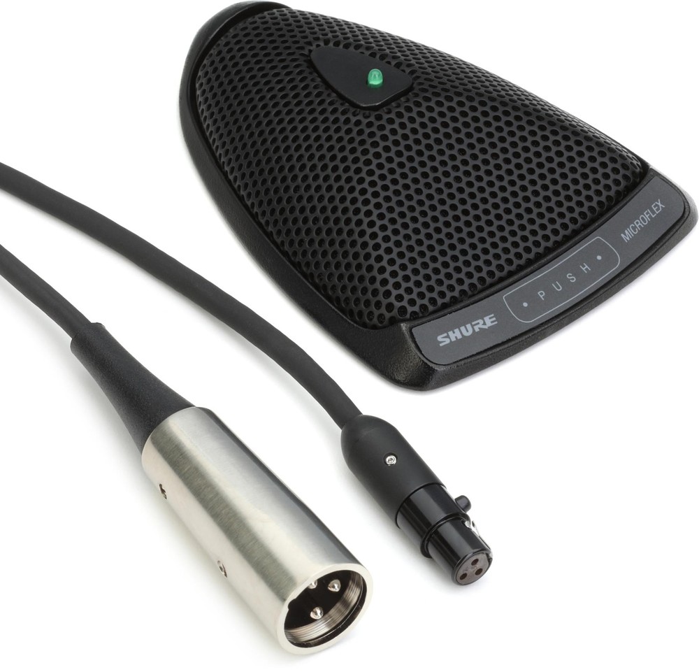 Shure MX393/O Microflex Omnidirectional Boundary Microphone