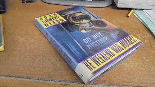 The Weekend Was Murder Hardcover by Joan Lowery Nixon - Good Condition