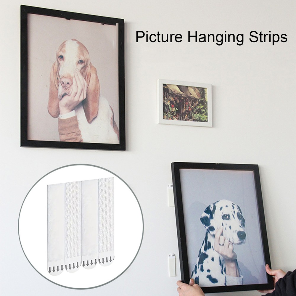 Poster Hangers Damage-free Hangers Duty Picture Hanging Strips for Photo Frame