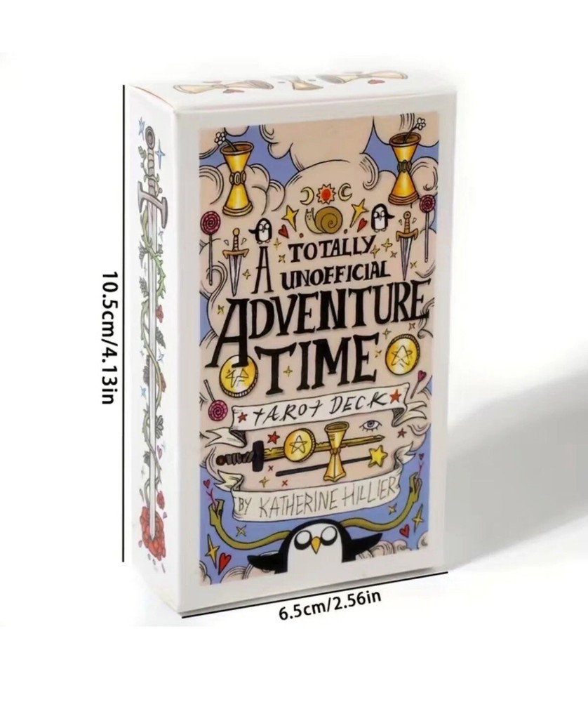 Adventure Time Unofficial Tarot Deck 78 Cards by Katherine Hiller-image