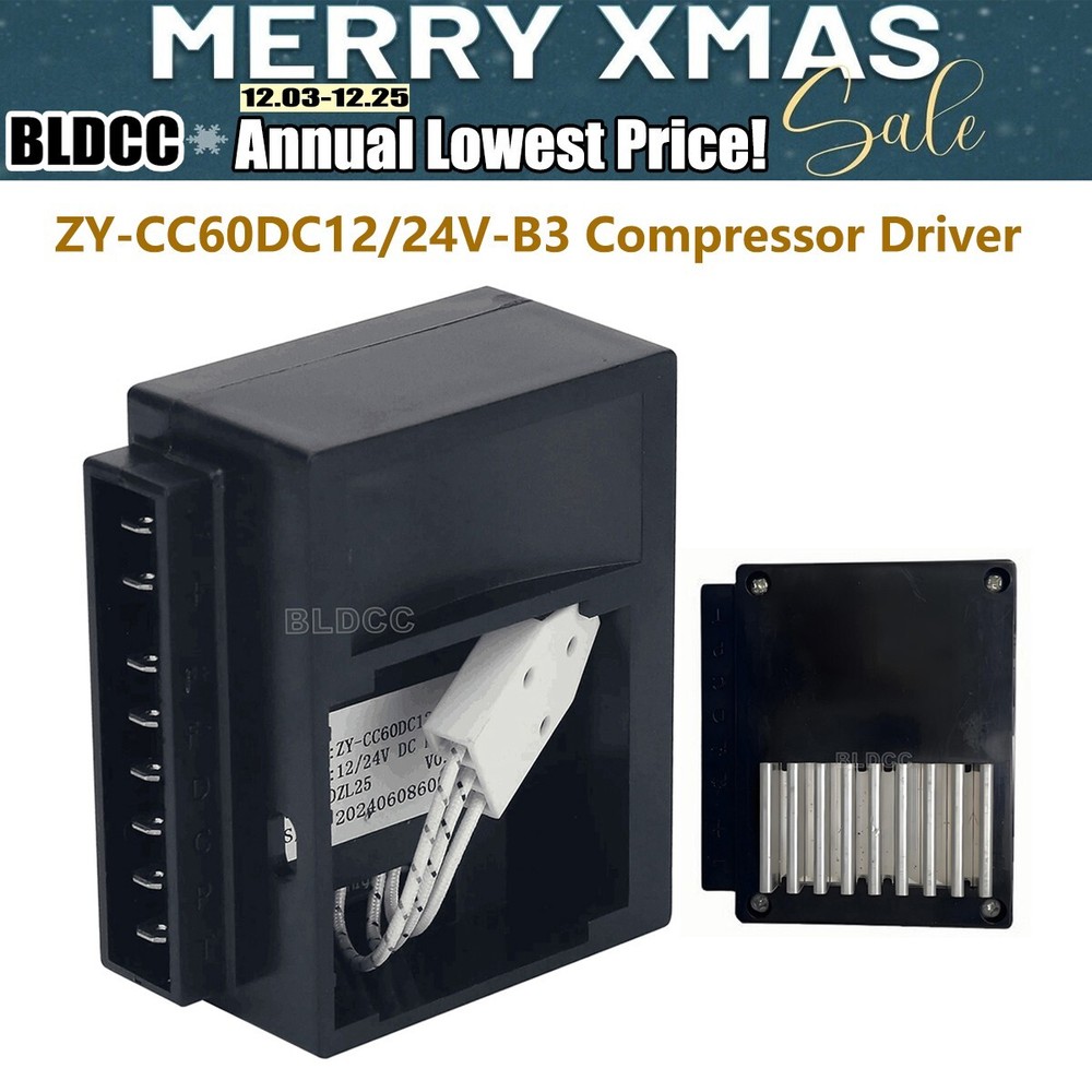 ZY-CC60DC12/24V-B3 DC 12V/24V DZL25 Car Refrigerator Inverter Compressor Driver