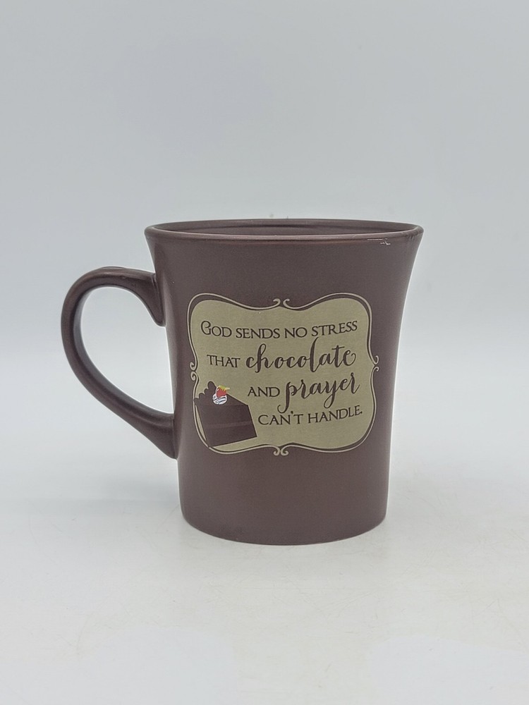 Abbey Press Chocolate Prayer Mug with Free Mug Cake Recipe - Inspirational Gift Idea-image