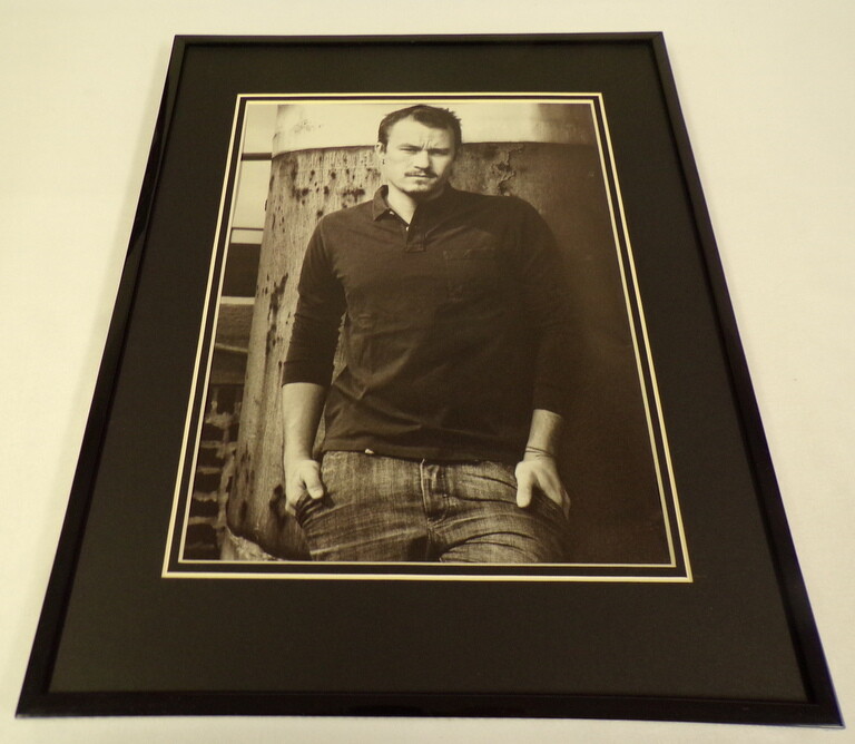 Heath Ledger 2008 Framed 11x14 Photo Display