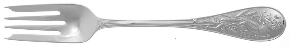 Tiffany & CO SILVER Audubon  Salad Fork 722359