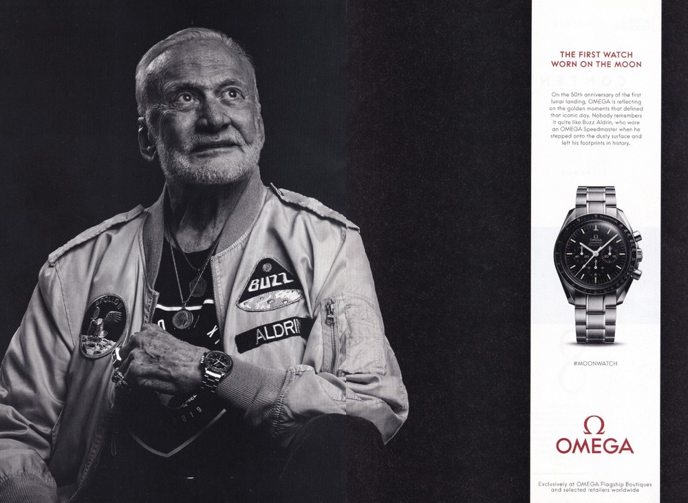 OMEGA Speedmaster Moonwatch Original 2019 Print Ad 2-Page Spread