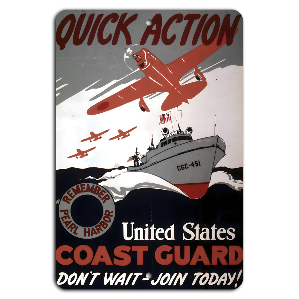 Join the U.S. Coast Guard: Quick Action, Protecting Our Waters!