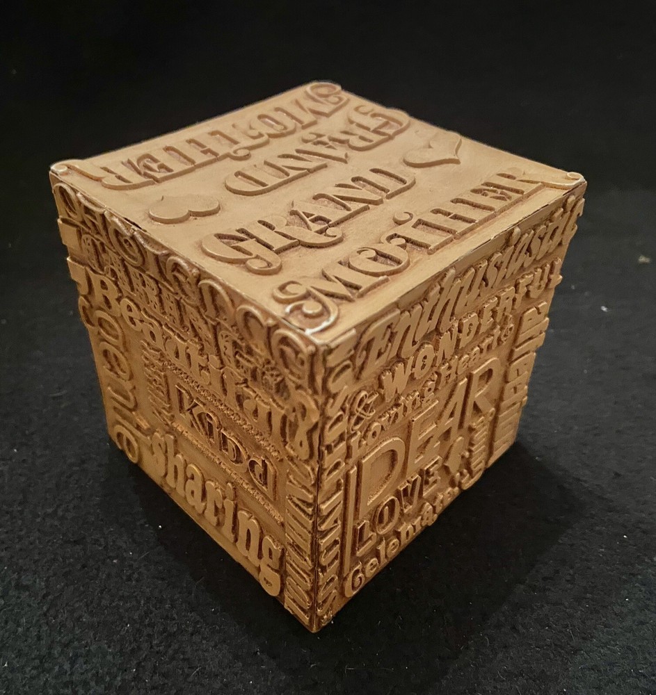 Vintage ABBEY PRESS PAPERWEIGHT CUBE 