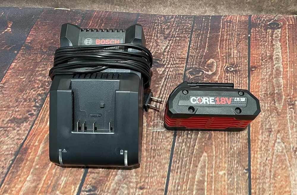 BOSCH GXS18V-15N15 Battery/Charger Combo Kit - No Box, Unused