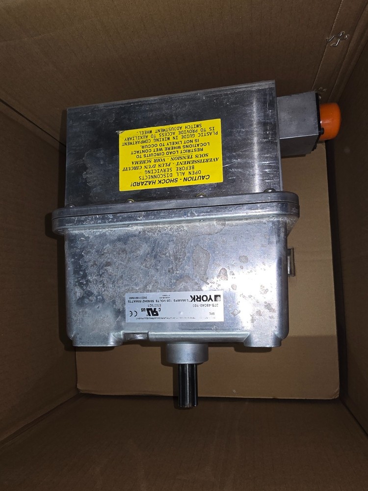York 375-49340-103  Actuator PRV Replaces 025-29657-001 New-Open Box
