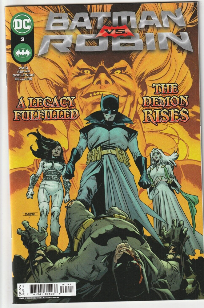 Batman VS Robin # 1 Cover A NM DC 2022 [P4]