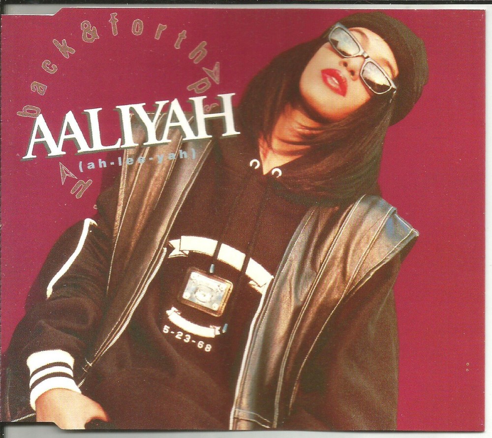 AALIYAH Back and Forth 5TRX CD Single w Rare Mixes Europe SEALED USA Seller-image