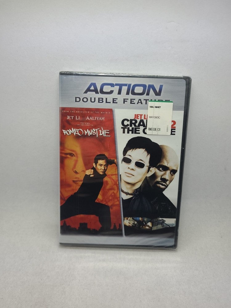 Jet Li & Aaliyah Action Double Feature - Romeo Must Die & Cradle 2 Grave - New Sealed DVD 2003-image