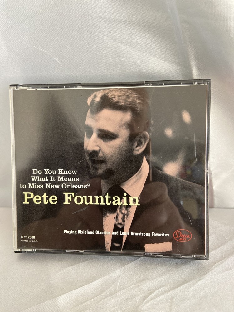 Do You Know What It Means to Miss New Orleans? by Pete Fountain (CD, Apr-1996, 2