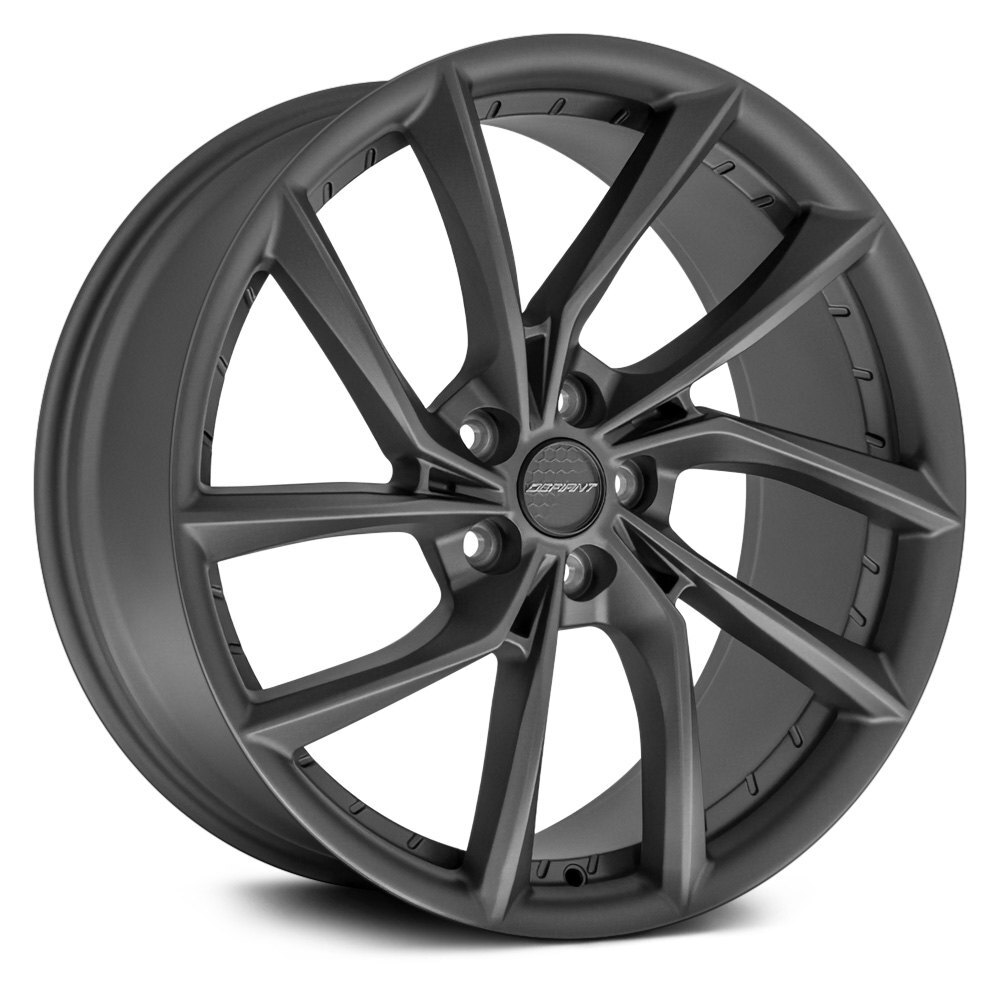 Defiant DF06 20x9 35 Offset 5x120.65 Bolt Pattern 64.1 Hub Black Wheels Set of 4
