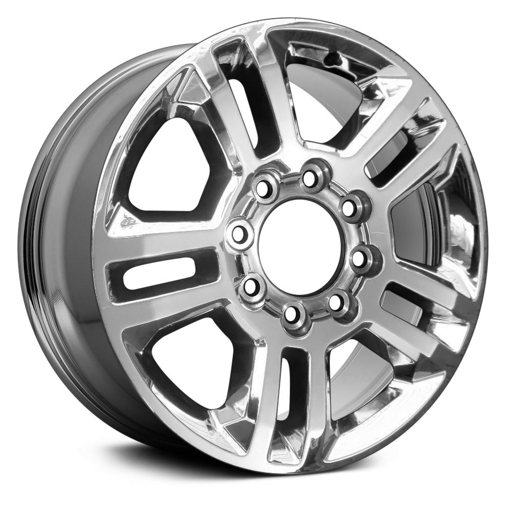 For Chevy Silverado 2500 15-18 Alloy Factory Wheel Double 5-Spoke Chrome 20x8.5
