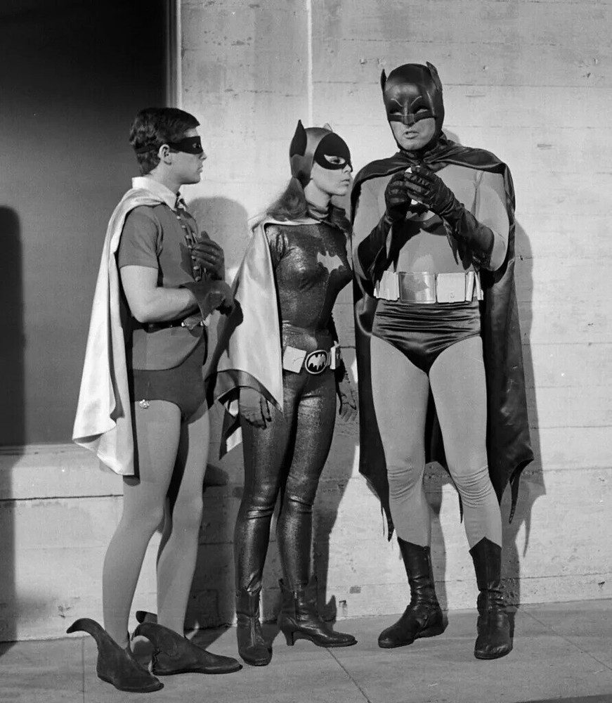 Batman & Robin Batgirl Adam West Burt Ward Yvonne Craig 1960'S  8x10 PHOTO PRIN