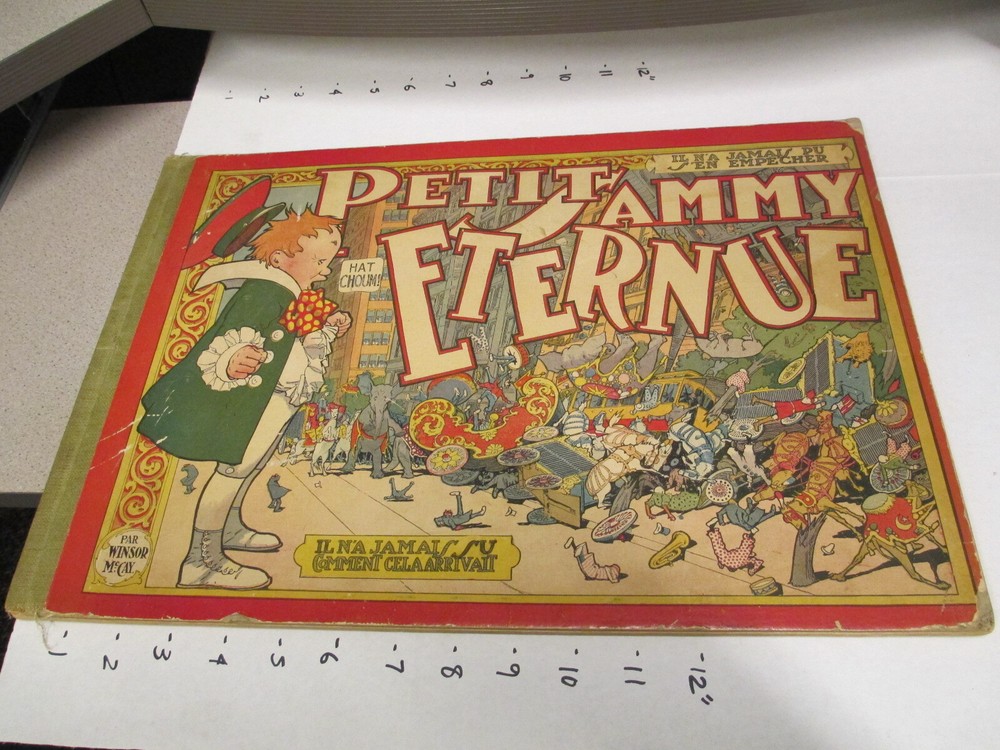 Winsor McCay Little Nemo Sammy Sneeze 1906 comic strip book FRENCH ed Hachette 1