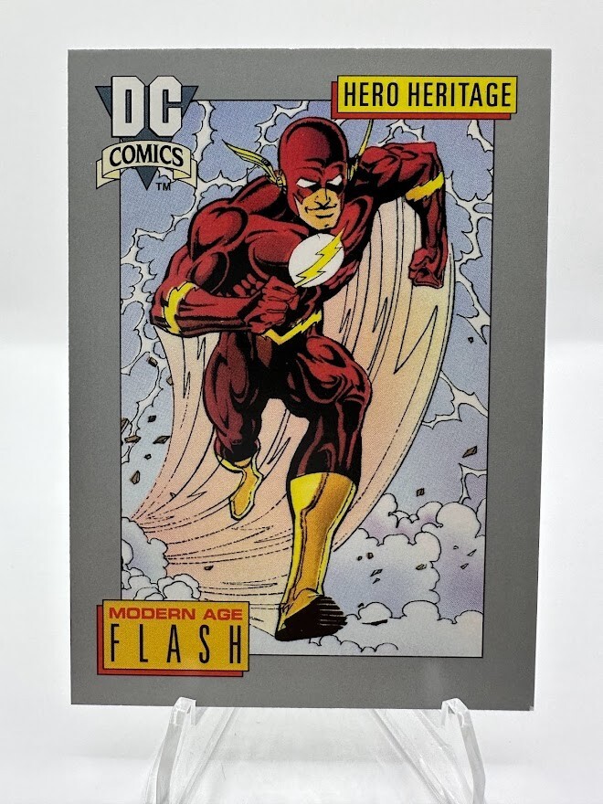 1991 IMPEL DC COMICS HERO HERITAGE - #6 MODERN AGE FLASH