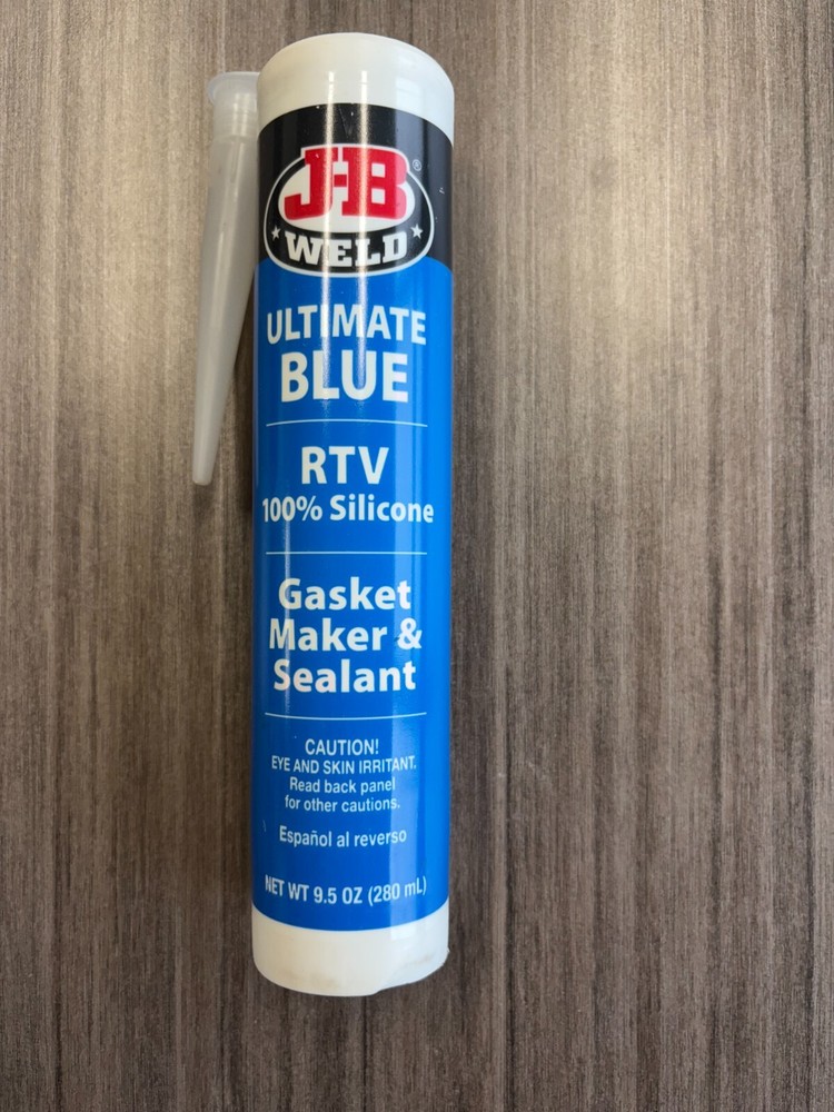 JB Weld Ultimate Blue RTV Silicone Gasket Maker Sealer 9.5 oz
