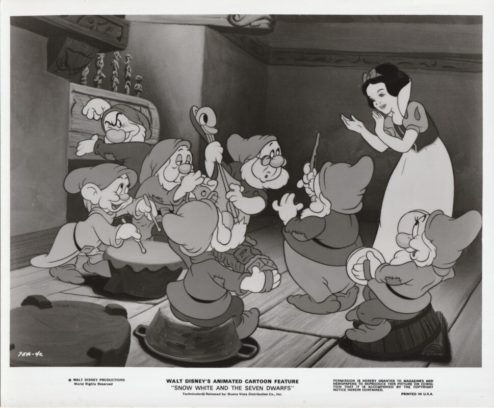 Original 8x10 Disney reissue still 