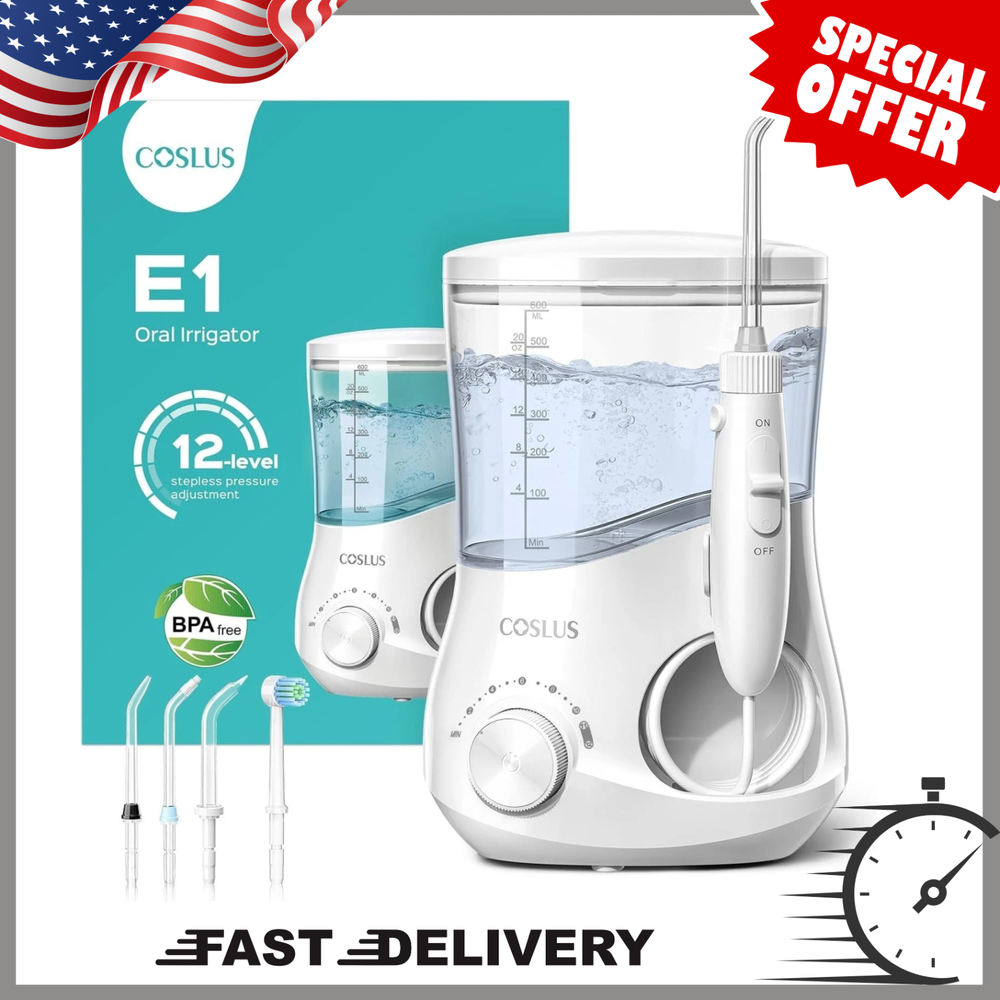 Electric Water Flosser for Teeth: Professional Dental Pick for Orthodontic, S...