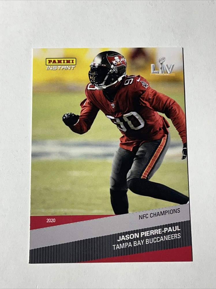 2020 Panini Instant NFC Champions Jason Pierre-Paul Tampa Bay Buccaneers 361