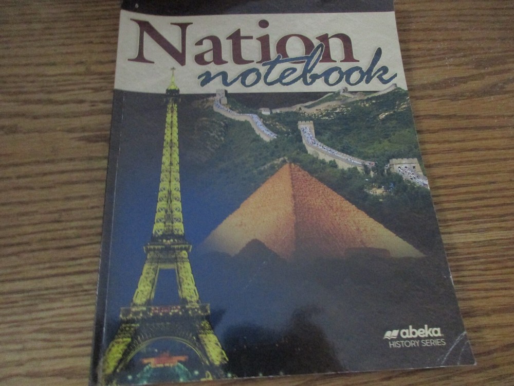 ABeka Nation Notebook 2018 Edition History Geography Study Guide-image