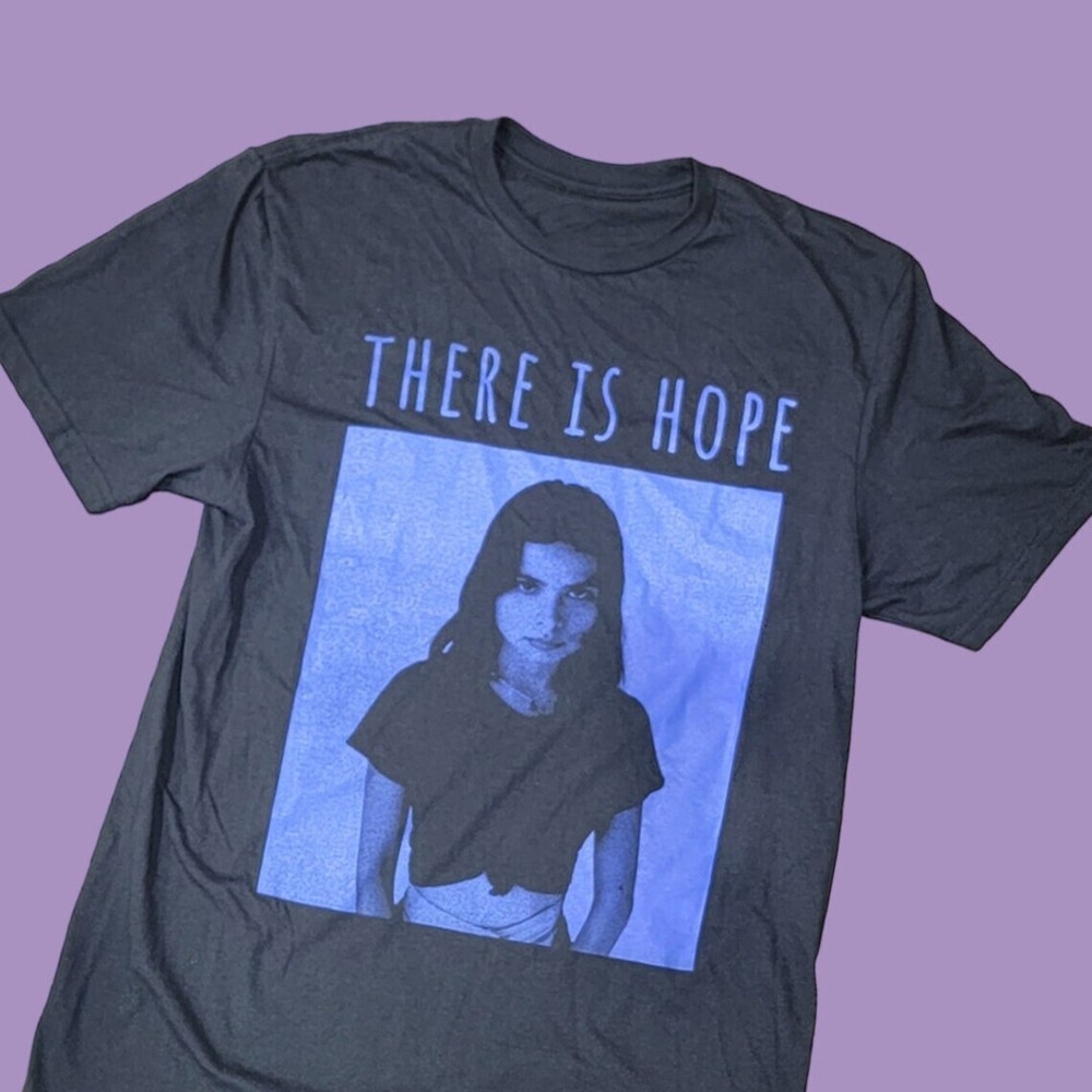 Vtg Hope Sandoval There Is Hope Cotton Black All Size Unisex Shirt J674