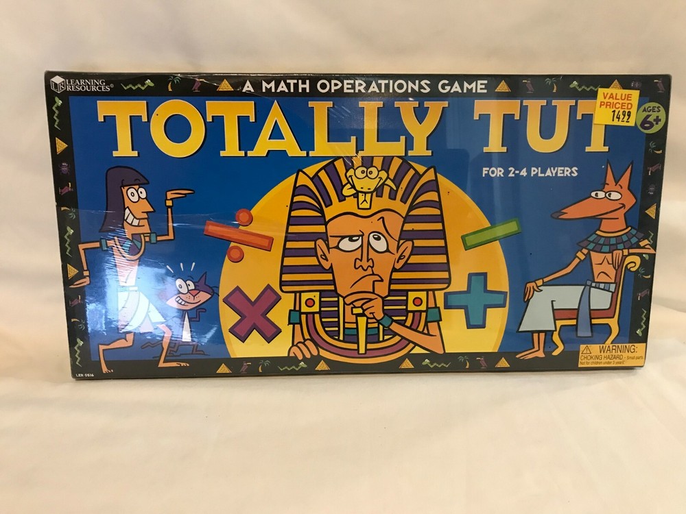 Totally Tut Math Operations Board Game by Learning Resources - New In Package-image