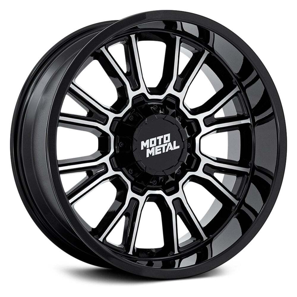Moto Metal MO810 LEGACY 20x9 Black Wheel 8x165.1 Offset 125.1 Single Rim