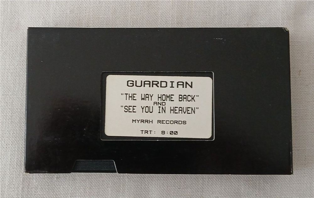 Guardian promo VHS The Way Home Back/See You in Heaven (Myrrh Records)