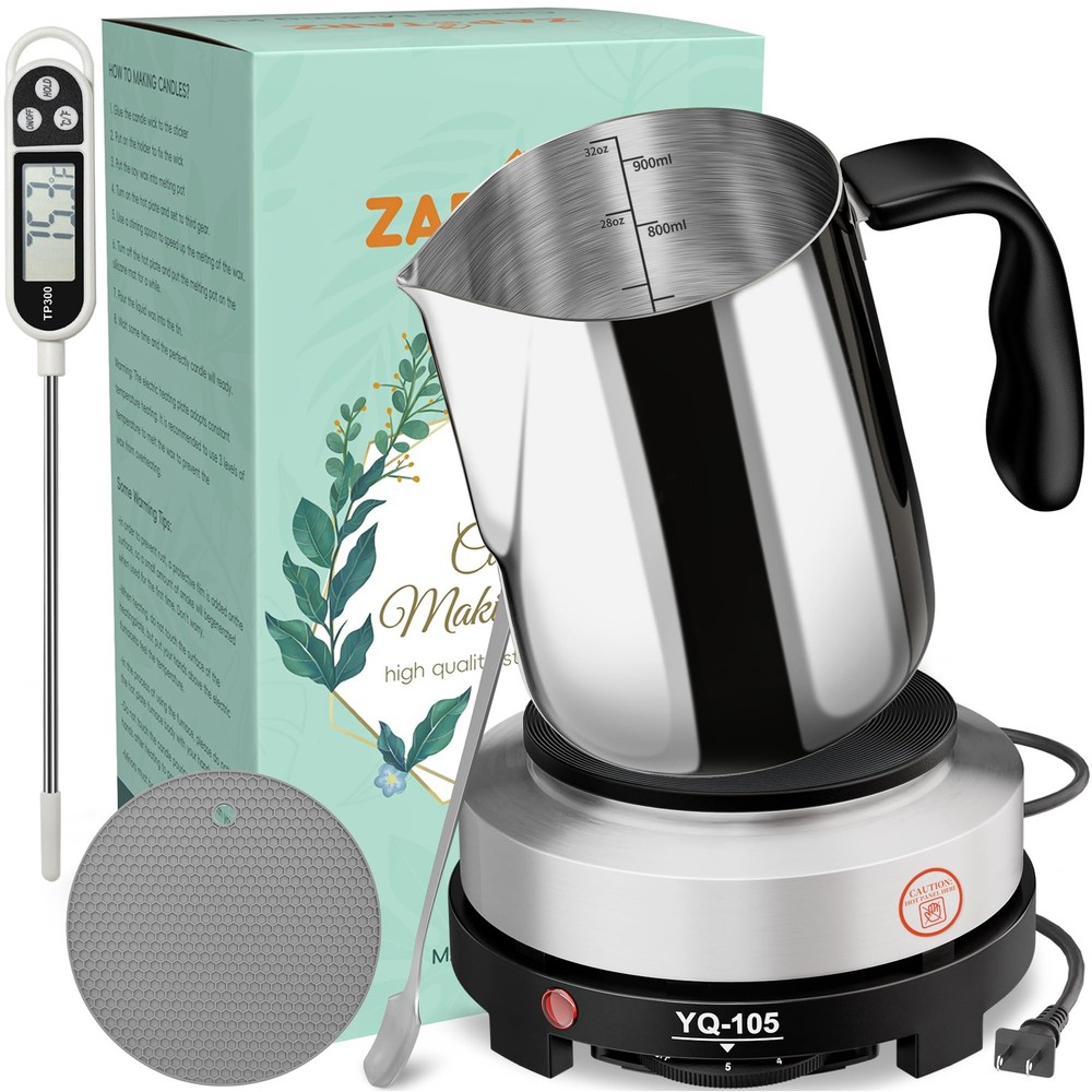 Candle Making Kit with Hot Plate, Candle Making Supplies for Adults Beginners...