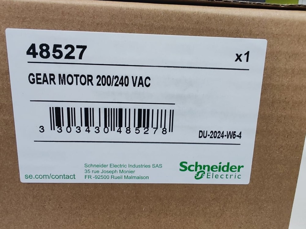 Schneider 48527 GEAR MOTOR 200/240 VAC