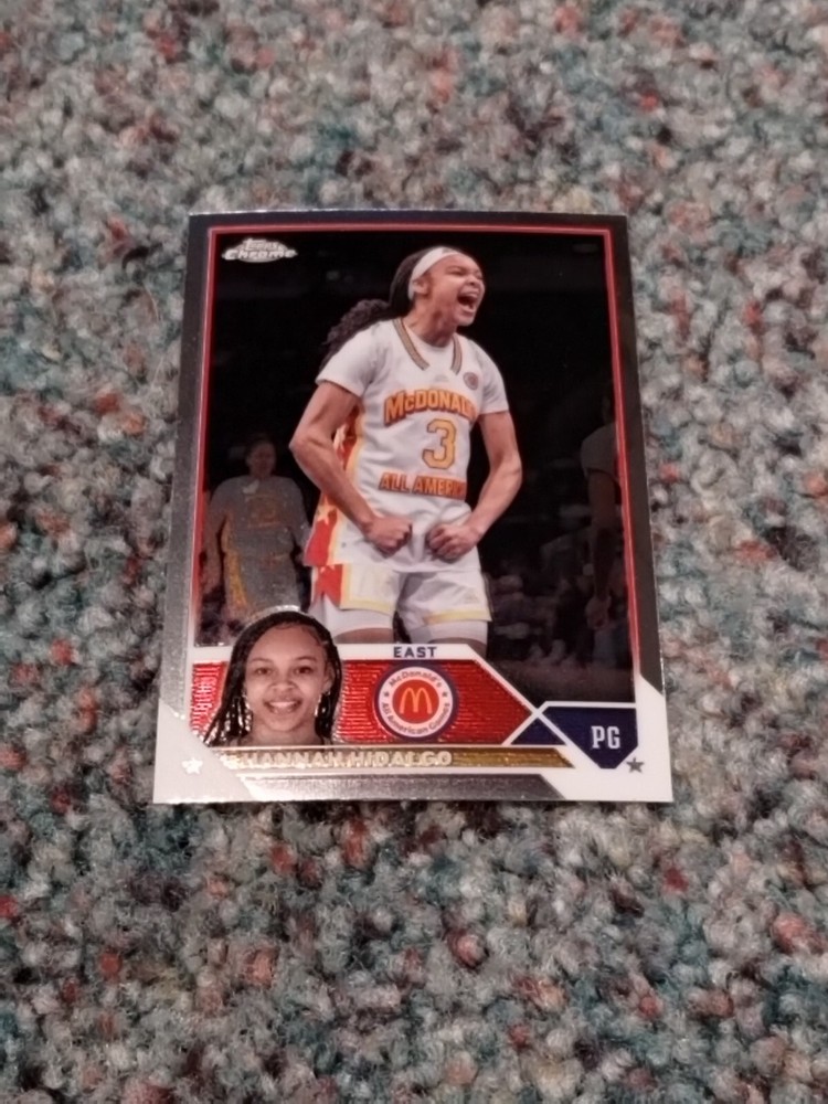 2023 Topps Chrome McDonald's All American Hannah Hidalgo #30