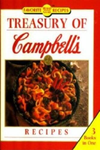 Campbells Recipe Treasury Hardcover Cookbook - Acceptable Condition