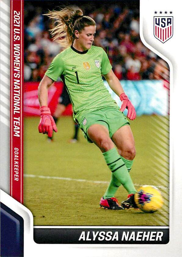 Alyssa Naeher 2021 Panini Instant USWNT National Team Card #26