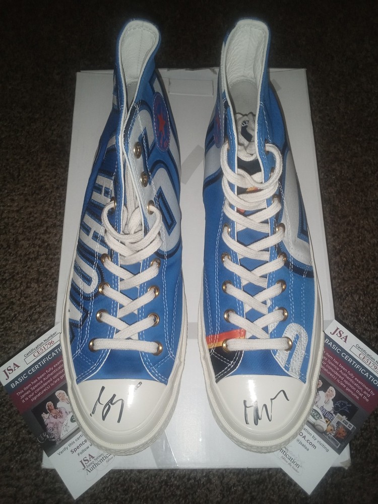 Shai Gilgeous-Alexander Signed Converse JSA COA Chucks Shoes Oklahoma City SGA