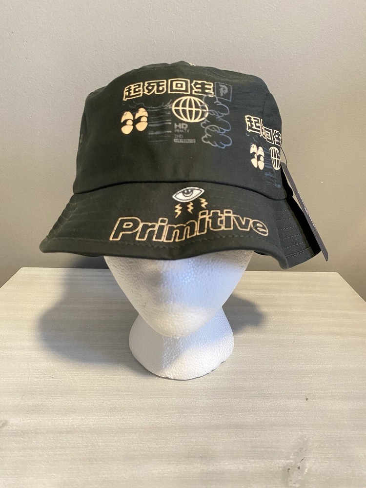 Reborn Primitive Reboot Bucket Hat in Green for Adults OS New With Tags